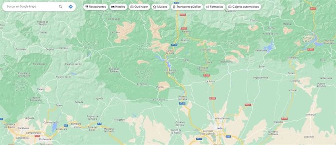 Google Maps recoge todas las Reservas de la Biosfera leonesas gracias a una iniciativa de la Diputación.