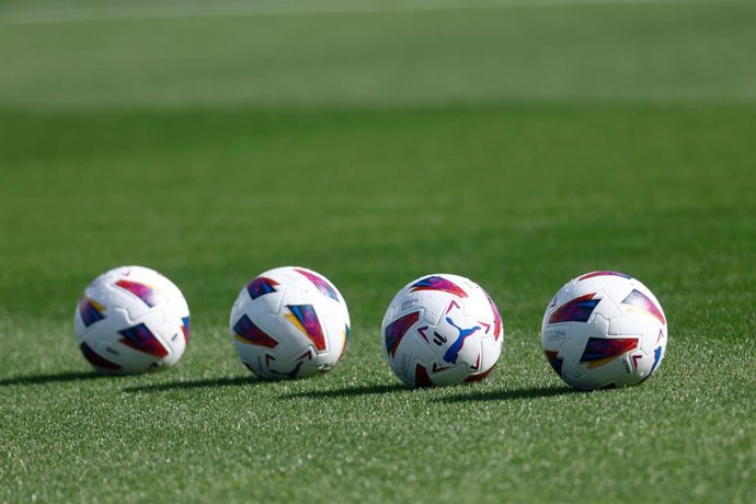 Ilustración del balón de LaLiga. 