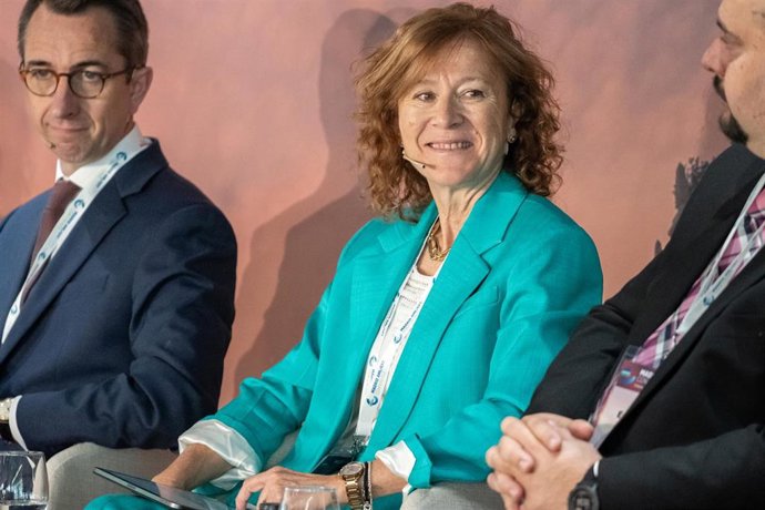 Archivo - La subgobernadora del Banco de España, Margarita Delgado, participa en una mesa redonda del evento Madrid AML/VFT Conference, a 30 de junio de 2023, en Madrid (España). El encuentro cuenta con una mesa redonda que trata, entre otros temas, las