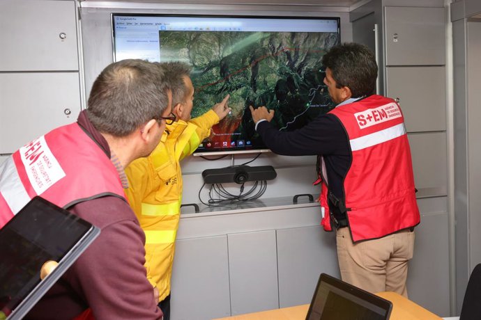 Mazón en el Lloc de Comandament Avanat