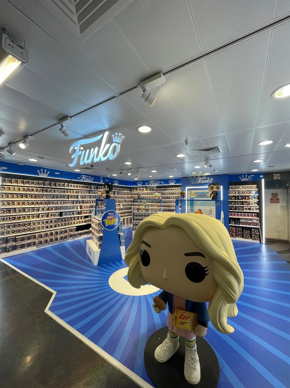 Espacio de Funko en El Corte Inglés de Callao (Madrid)