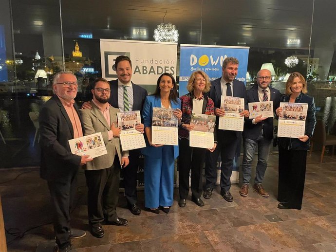 La Diputación arropa la presentación de la vigésima edición del Calendario de Solidaridad de Down Sevilla