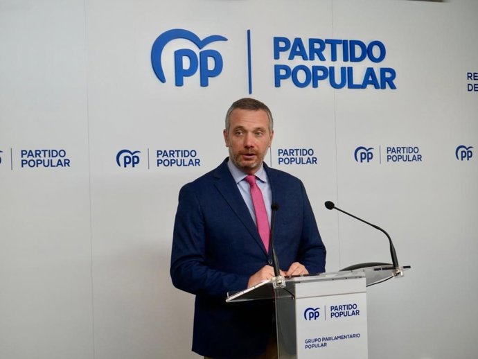 El vicesecretario de Organización, Comunicación y Electoral del PP de la Región de Murcia, Joaquín Segado