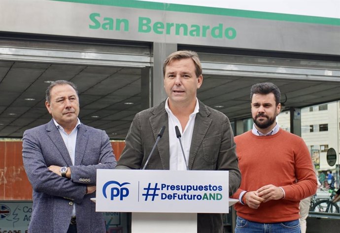 El secretario general del PP andaluz, Antonio Repullo