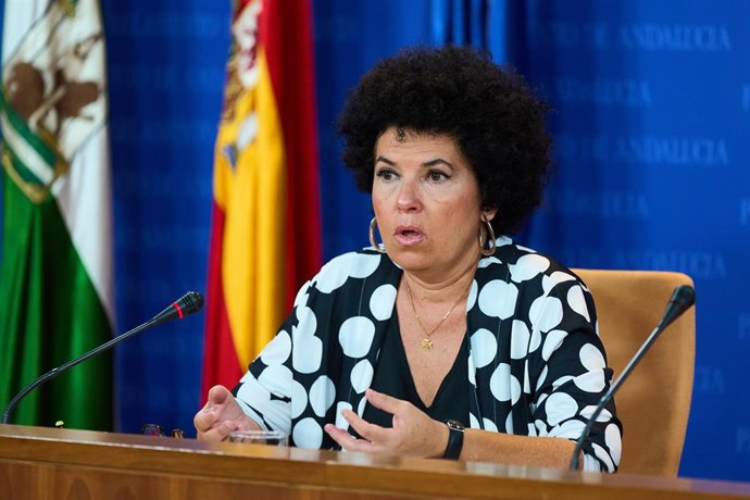 Archivo - La presidenta del Grupo Mixto-Adelante Andalucía, Maribel Mora, en una imagen de archivo. 