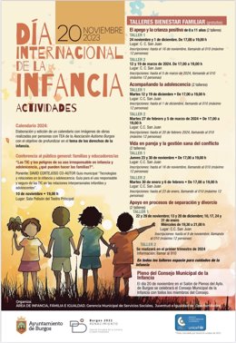 Cartel del Día Internacional de la Infancia.
