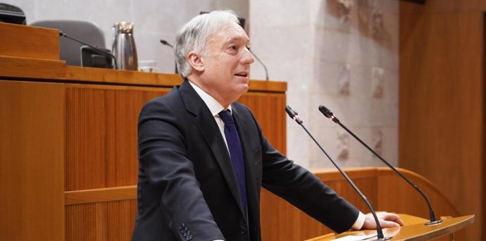 El consejero de Fomento, Vivienda, Movilidad y Logística del Gobierno de Aragón, Octavio López.