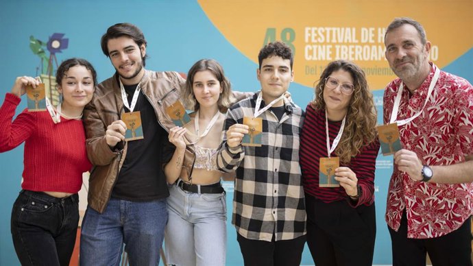 Archivo - Jóvenes Comunicadores Cinéfilos del Festival de Huelva.