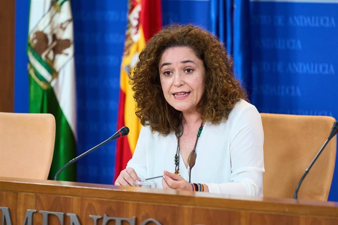 La portavoz del Grupo Por Andalucía, Inmaculada Nieto, en una imagen de archivo. 