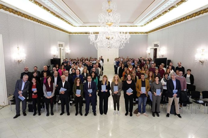La consellera de Cultura Natlia Garriga, en la presentación del plan estratégico 'Arxius 2030'