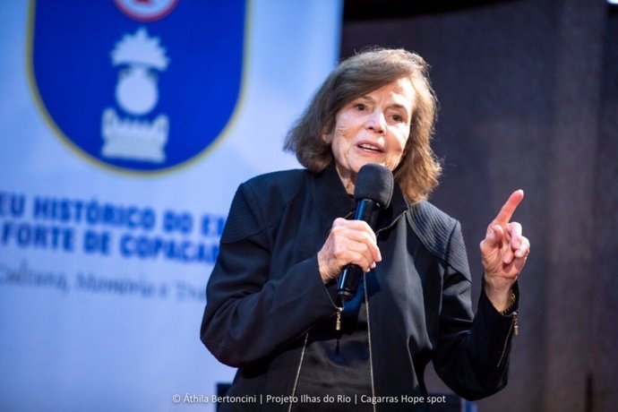 Sylvia Earl visita el Oceanogrfic de Valencia