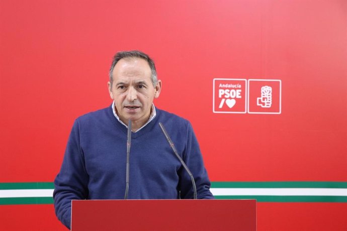 Archivo - El parlamentario andaluz del PSOE de Jaén Jacinto Viedma.