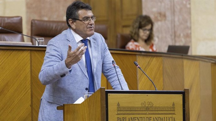 El diputado del Grupo Parlamentario Vox en el Parlamento de Andalucía por Huelva, Rafael Segovia.