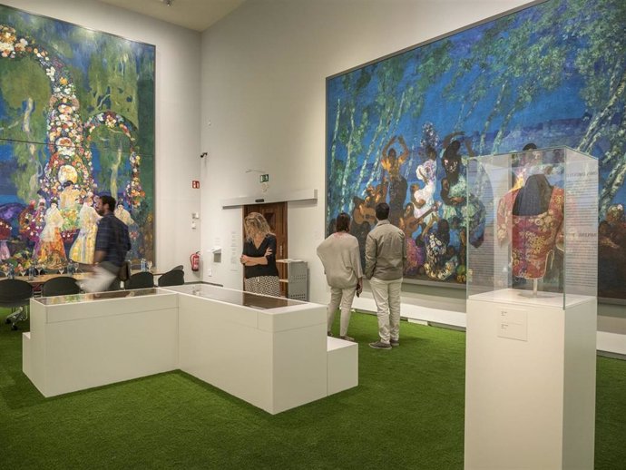 Archivo - Exposición 'El jardín de Anglada-Camarasa' sobre la que versará una de las actividades del CaixaForum de Palma.