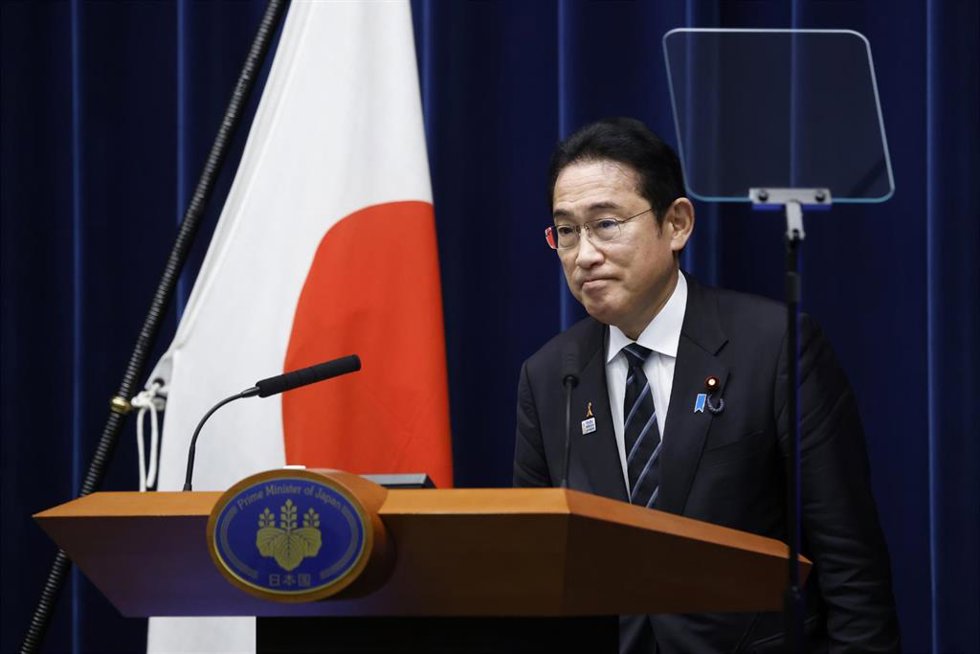 El primer ministro de Japón, Fumio Kishida