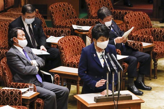 Archivo - La ministra de Exteriores de Japón, Yoko Kamikawa