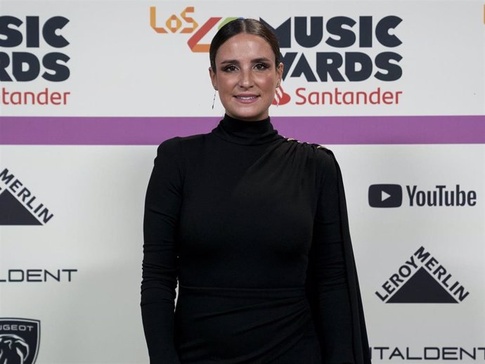 La influencer Marta Pombo posa durante el photocall de los 40 Music Awards 2023, en el Wizink Center, a 3 de noviembre de 2023, en Madrid (España).