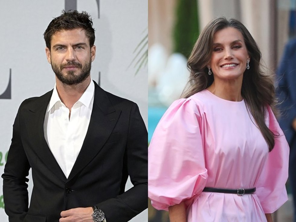 MAXI IGLESIAS Y LA REINA LETIZIA EN IMAGEN DE ARCHIVO