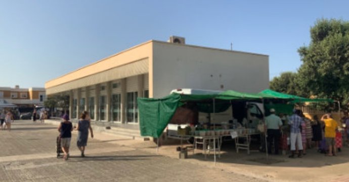 Mercado de Cabo de Gata, en Almería.