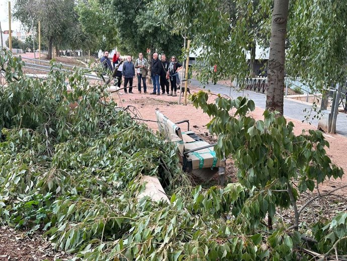 El Grupo Municipal Hacemos Córdoba ha realizado una visita a las obras de Acera de San Julián.