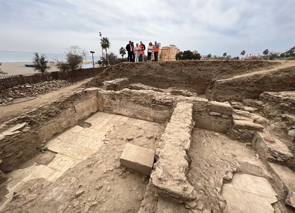 Archivo - Vista de los restos arqueológicos en Fuengirola 