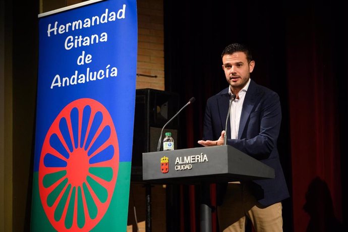 Gala de entrega de los premios de la Hermandad Gitana de Andalucía en Almería.