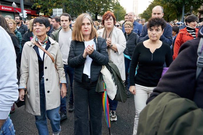 La portavoz de EH Bildu en las Juntas Generales de Gipuzkoa, Maddalen Iriarte.