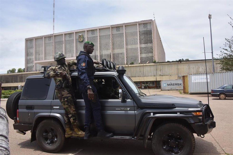 Archivo - Militares en Guinea