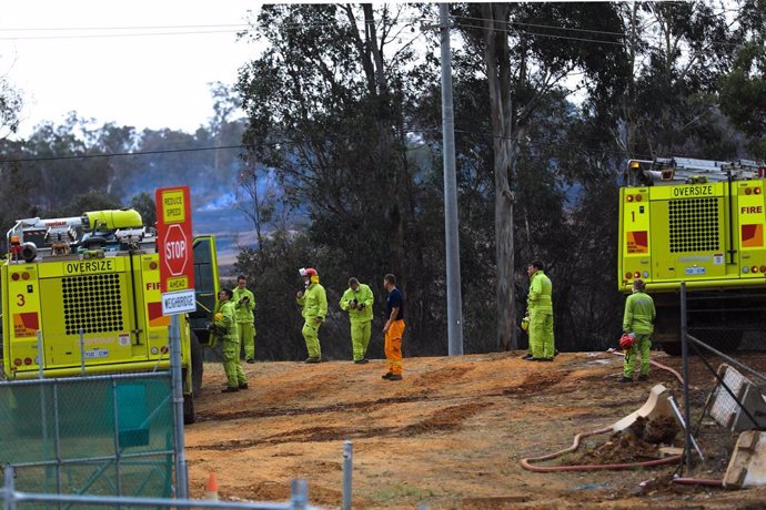 Archivo - Bomberos australianos, imagen de archivo.