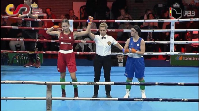 La riojana, Cristina Alesanco, gana la Copa Iberdrola de Boxeo Femenino