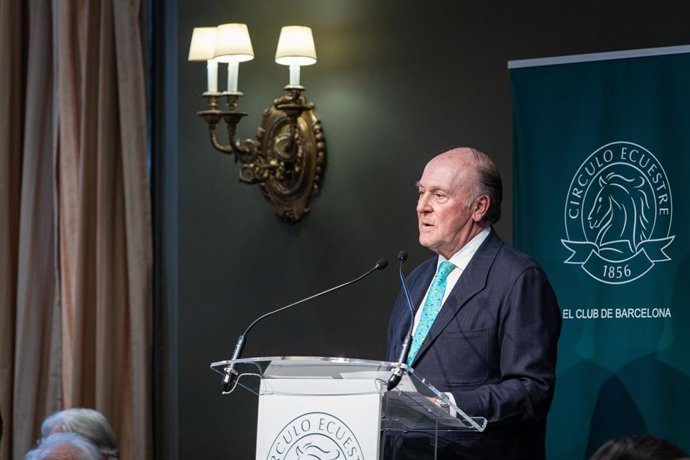 Archivo - El president del Círculo Ecuestre, Enrique Lacalle