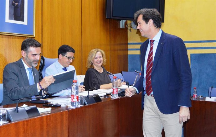 El parlamentario andaluz del PP de Almería, Juan José Salvador, en una imagen de archivo