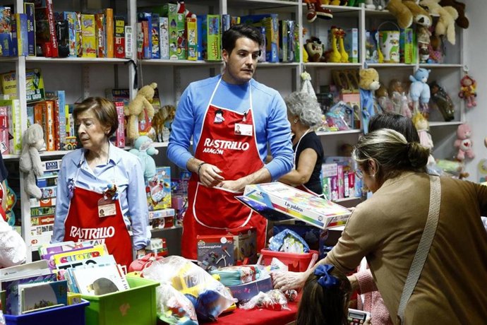 El Rastrillo Aragón recauda más de 600.000 euros en su 36 edición.