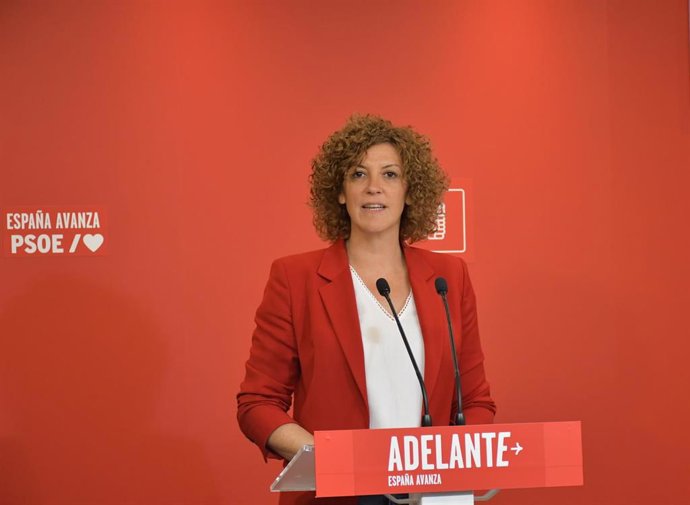 La secretaria de Organización del PSOE de La Rioja, María Marrodán