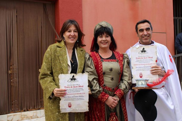 La delegada provincial de la Junta de Comunidades, Blanca Fernández, ha sido nombrada Dama del Señorío de Quevedo.