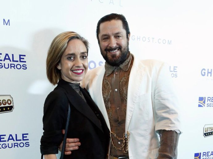Archivo - Luciana Bongianino y Rafael Amargo en el estreno de 'Ghost, el musical'.