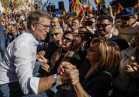Feijóo y sus 'barones' escenificarán hoy en la Junta Directiva del PP un frente común contra la Ley de Amnistía