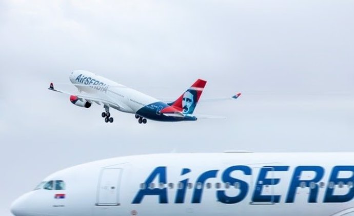 Air Serbia celebra su décimo aniversario con una nueva identidad visual