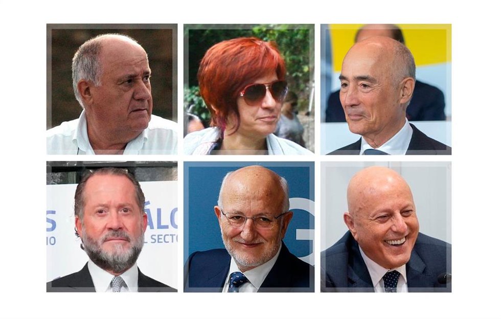 Amancio Ortega y su hija Sandra, Del Pino, Escotet y Roig repiten como los más ricos de España, según Forbes