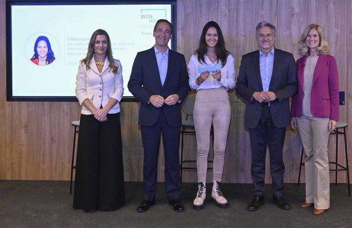 La mallorquina Cristina Guerrero, en el centro.