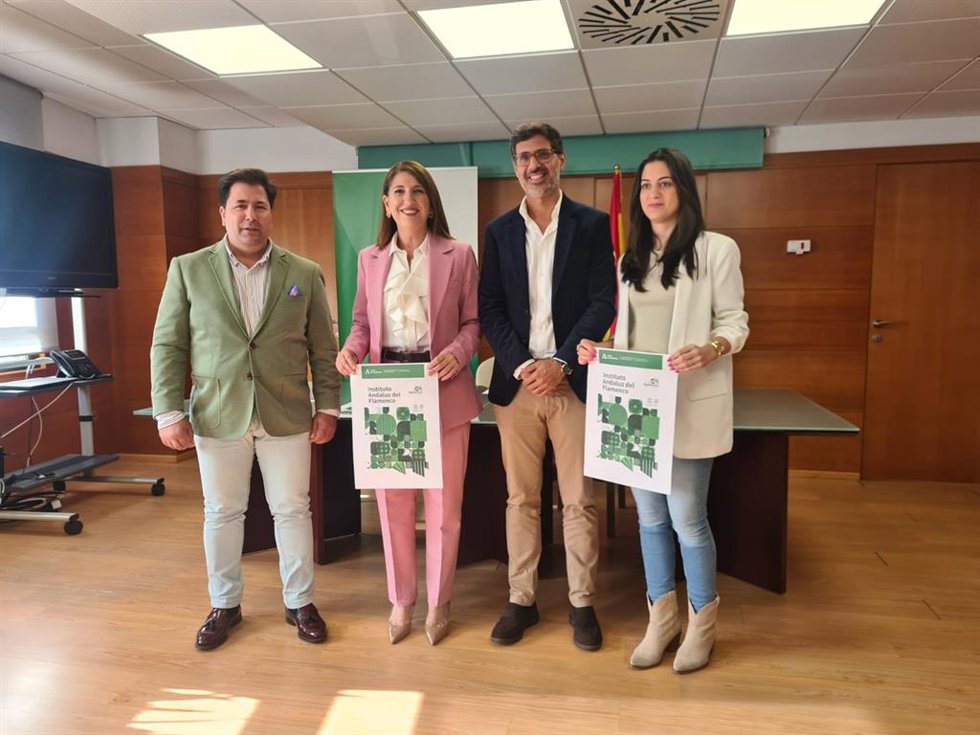 Presentación de la programación de la Junta en Huelva con motivo del Día del Flamenco.
