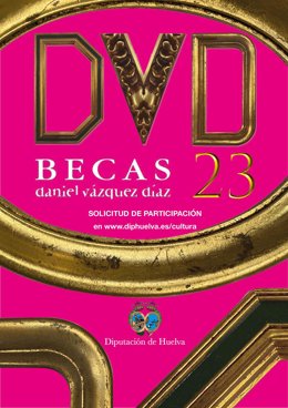 Cartel de la convocatoria 2023 de las Becas Daniel Vázquez Díaz.