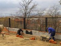 Más Madrid reclama un mejor drenaje en La Cornisa y "plantar el arbolado prometido en enero"