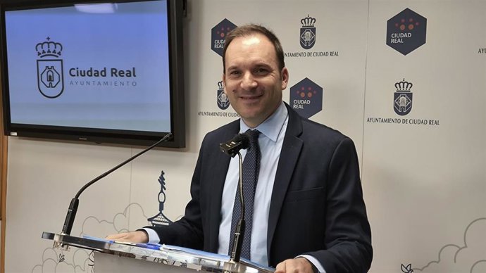 El portavoz municipal de Ciudad Real, Guillermo Arroyo.