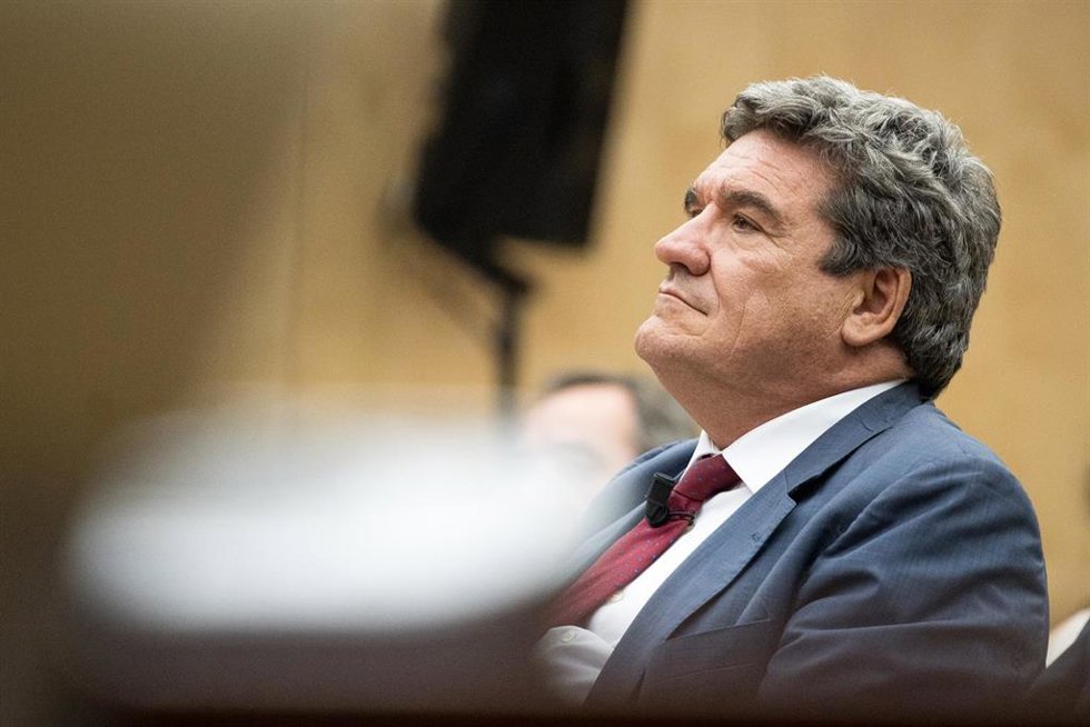 Archivo - El ministro de Inclusión, Seguridad Social y Migraciones, José Luis Escrivá, durante la entrega de las Distinciones de la Inclusión y las Migraciones, en el Creade de Pozuelo, a 26 de junio de 2023, en Pozuelo de Alarcón, Madrid (España). 