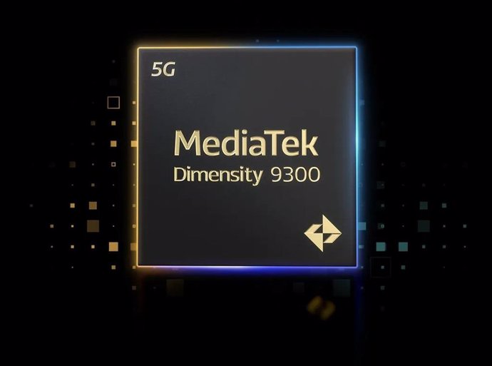 El nuevo procesador MediaTeck Dimensity 9300.