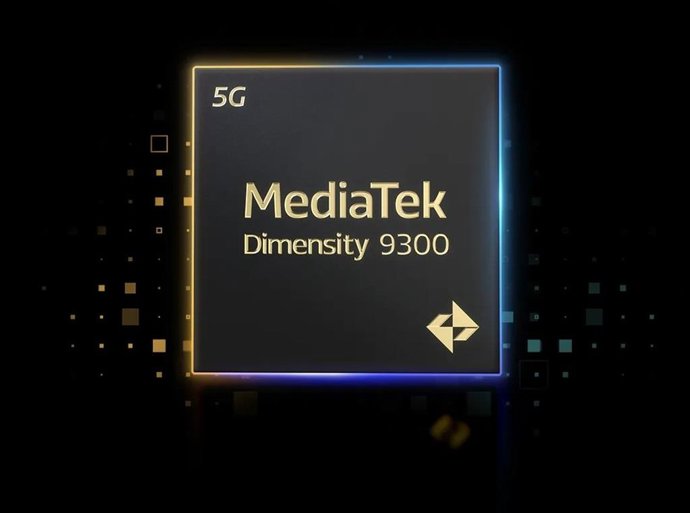 El nuevo procesador MediaTeck Dimensity 9300.