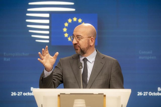 El presidente del Consejo Europeo, Charles Michel