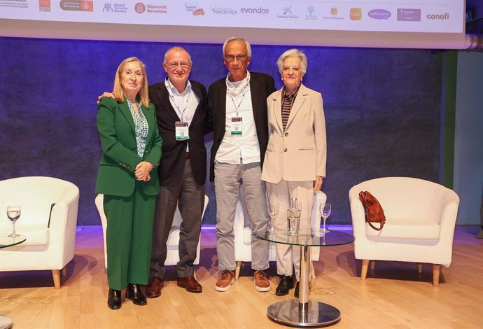 Participantes en el IX Congreso Internacional Dependencia y Calidad de Vida de la Fundación Edad&Vida en el Auditorio AXA de Barcelona