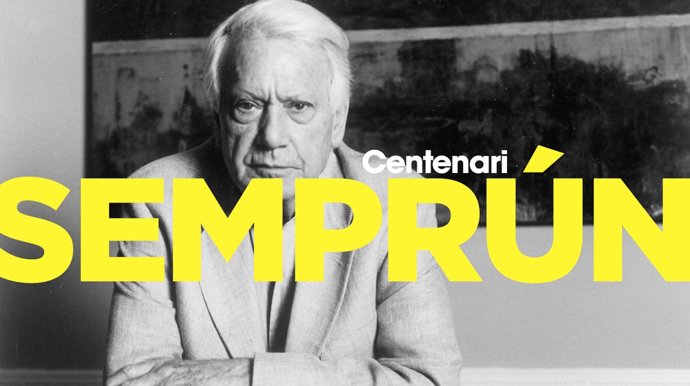 Cartel de las actividades del Centenario Semprún